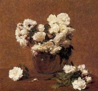 Fantin-Latour, Henri - Roses Alma Vieberg